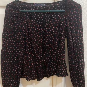 Abercrombie floral top